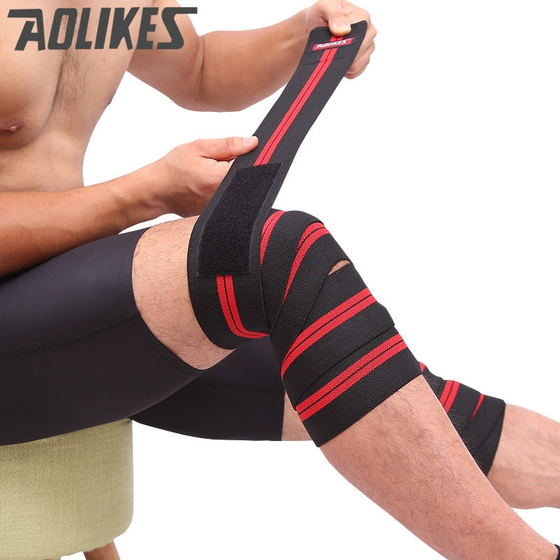 Knee Wraps Men's Fitness Weight Lifting Sports