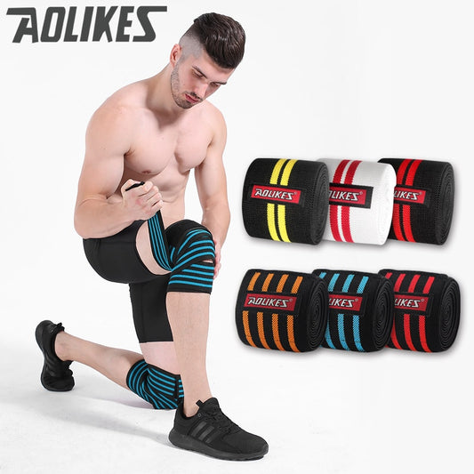 Knee Wraps Men's Fitness Weight Lifting Sports