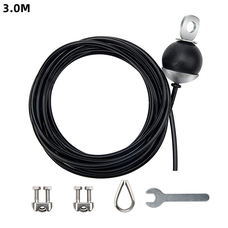 Fitness equipment accessories, wear-resistant steel wire rope