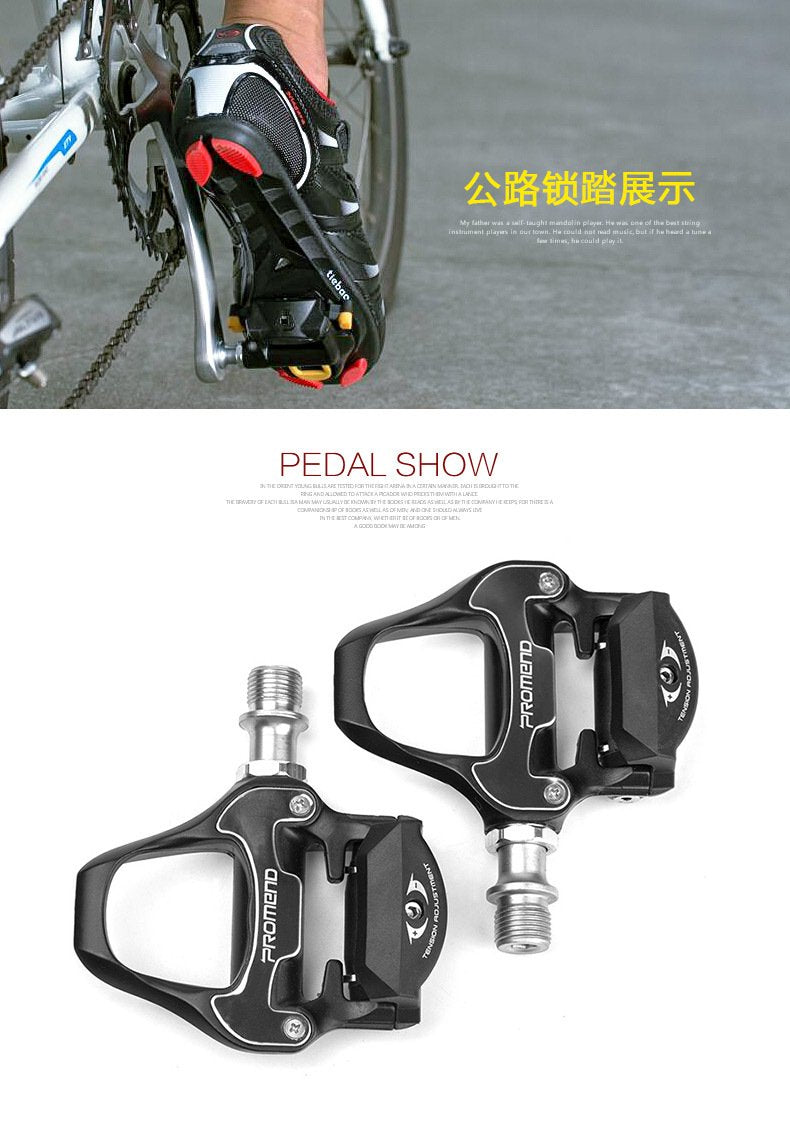 Road Bike Bicycle Self-locking Pedals Ultralight Aluminum