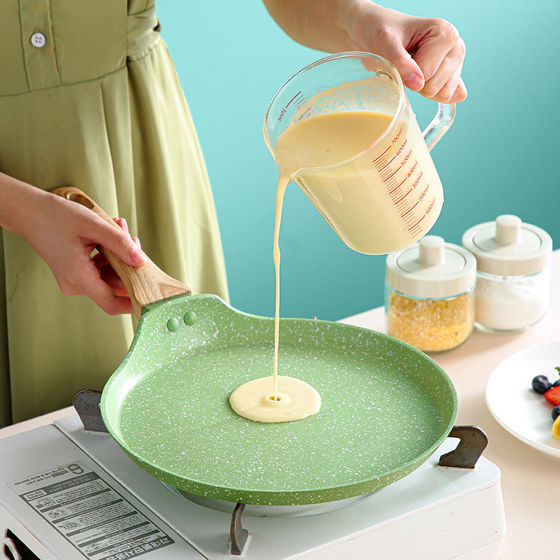 Frying Pan Non-Stick Pan Universal Home Baking Commercial Towel Roll Cake Crust Pancake Pan