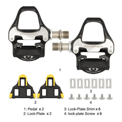 Road Bicycle Lock Pedal Ultra-Light